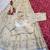 New Designer Embroidered Soft Chinnon Silk Lehenga Choli Set For Women's
