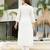 Women Beautiful Rayon Slub Fabric Embroidery Work Straight Kurta, Pant and Dupatta Set