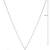 Latest stylish silver plated cz american diamond teardrop pendant necklace & earrings set for women (ch60zq)