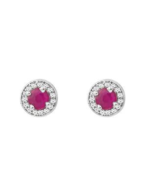 Latest stylish silver plated cz american diamond teardrop pendant necklace & earrings set for women  4