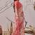 New Premium Linen Cotton Digital Floral Print Women's Saree With Blouse Set
