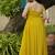 Light green leheriya bandhani long dress