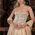 gold embroidered tissue Lehenga