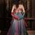 turquoise embroidered silk Lehenga