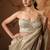 Pink plain tissue  saree