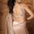 Ivory plain tissue  saree