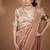 Rose plain tissue saree