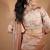 Rose plain tissue saree