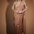 Rose plain tissue saree