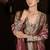 Brown plain tissue  kurta set