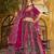 Pink Premium Bridal Lehenga IN Velvet Fabric – Zari, Zarkan & Diamond Hand Embroidery – 5m Flair