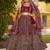Maroon Wedding Bridal Lehenga – Double Dupatta Concept – Premium Silk – Hand Zarkan & Diamond Work