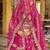Pink Bridal Premium Silk Lehenga  – 5m Flair – Heavy Multi Embroidery