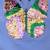 Blue embroidered cotton co ord set