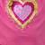 Pink embroidered cotton co ord set