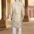 Gold silk embroidery indowestern for mens