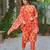 Women Beautiful Cotton Blend Fabric Printed Work Straight Kurta, Pant and Dupatta Set