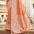 orange assam silk woven work traditional saree