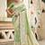 sea green assam silk woven work traditional saree