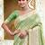 sea green assam silk woven work traditional saree