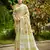 lime green linen woven work traditional saree