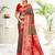 light brown silk woven work traditional saree