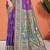 purple silk woven work traditional saree