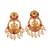 Gold plated goddess choker set