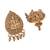 Gold plated goddess necklace set