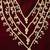 Vastramay men's cream & gold layered pearl wedding necklace