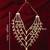 Vastramay men's cream & gold layered pearl wedding necklace