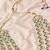 Vastramay men's cream & silver rhinestone pearl wedding necklace