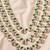Vastramay men's cream & silver rhinestone pearl wedding necklace