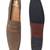 Olive solid leather shoes
