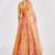 Bright Yellow Mirror Work Organza Function Wear Lehenga Choli