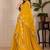 Women's Yellow Faux Georgette Embroidered Sequins Lehenga Festive Wear