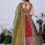 Women's Multi Embroidery Work Georgette Lehenga Set With Dupatta