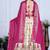 Pink Jacquard Silk Zari Work With Printed Lehenga Festive Wear