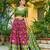 Wine Jacquard Silk Zari Work With Printed Lehenga Festive Wear