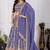 Eilara Women's Lavender Faux Georgette Embroidered Sequins Lehenga Festive Wear