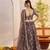 Darkonion Net With embroidered party wear lehenga choli
