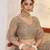 Matellicgrey Net With embroidered party wear lehenga choli
