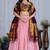 Pink Sequence Embroidery Silk Lehenga Set With Dupatta