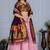 Pink Sequence Embroidery Silk Lehenga Set With Dupatta