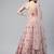 Enchanting light pink embroidered net wedding lehenga choli with dupatta