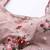 Enchanting light pink embroidered net wedding lehenga choli with dupatta