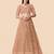Women's Brown Zari Worked Soft Net Wedding Wear Lehenga Choli