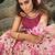 Glamorous multi-colored soft net base designer flared lehenga choli