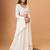 Fascinating White Thread Work Georgette Bridesmaid Lehenga Choli