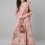 women's baby pink dori, zari and thread embroidered silk bridal wedding party wear lehenga